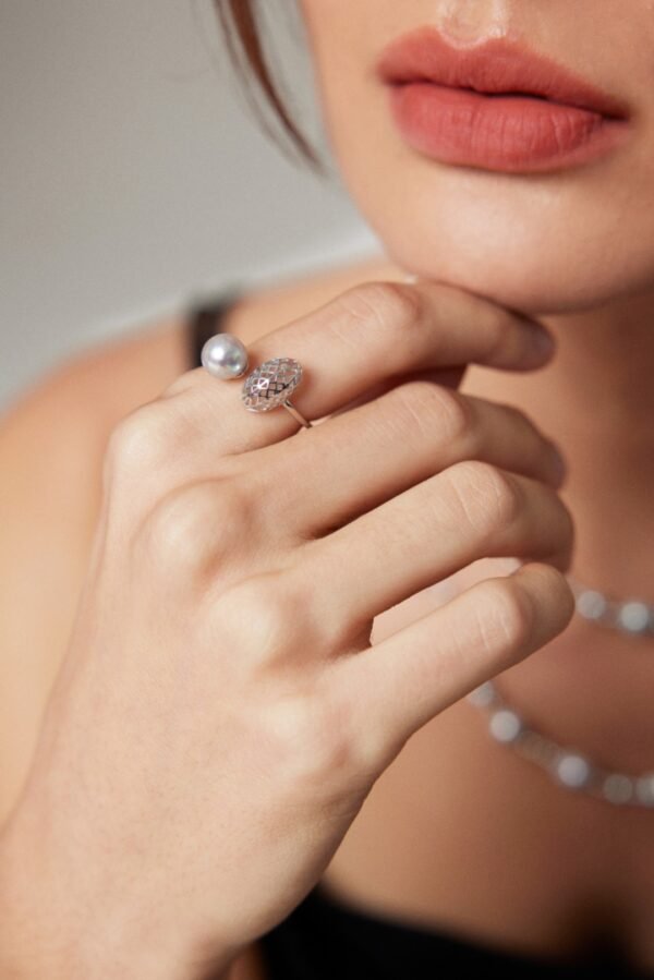 Akoya Sea Pearl Ring - Image 6