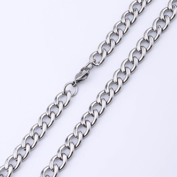 Men Sturdy Cuban Chain Necklace - Image 6